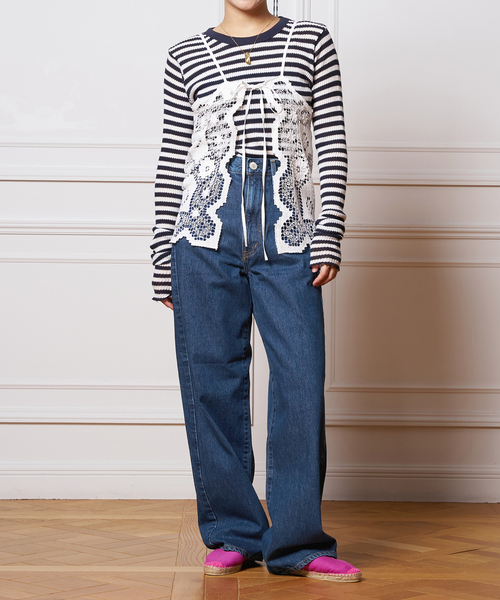 IENA LA BOUCLE（イエナラブークル） パンツ デニム ジーンズ NEEDBY