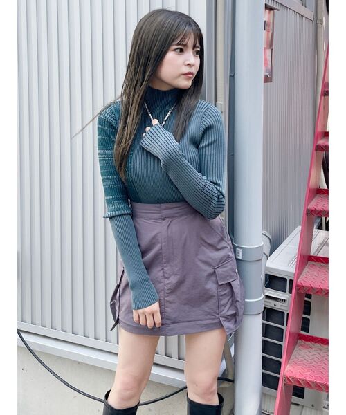 【min minさま専用 】ニットキャミグレー min minさま専用 】ニットキャミグレー トップス