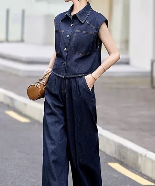 soerte デニム　セットアップ　size3 gossip!ロサンゼルス セットアップ 「セットアップ」デニム