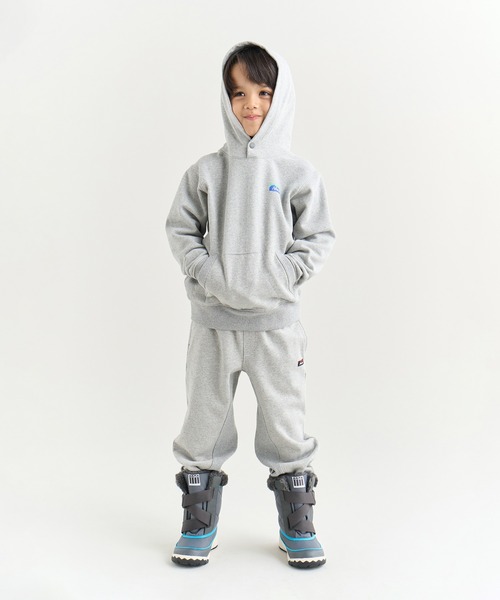 パーカー ECO HYBRID MINI BOX LOGO KIDS SWEAT HOODIE キッズ 子供服 男の子 女の子の画像