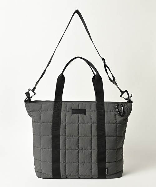 ADAMPATEKスクエアキルトビッグショルダートートバッグ新品未使用 ADAM PATEK トートバッグ ADAMPATEK/square quilt shoulder tote