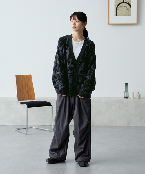 MONO-MART（モノマート） カーディガン モールジャガードマルチ