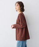 tシャツ 「anyfee」ボーダートップス「大...の詳細画像4