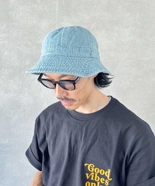 BAYBLO 帽子 ハット (KS)デニムメトロハット メンズ レディース