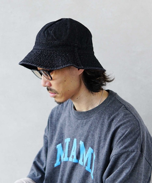 BAYBLO 帽子 ハット (KS)デニムメトロハット メンズ レディース