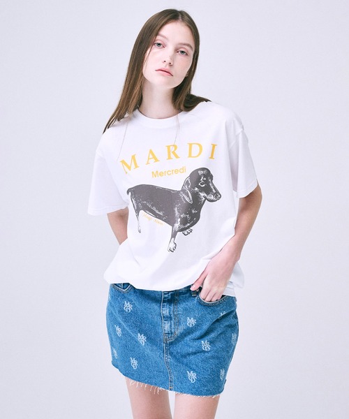 tシャツ TSHIRT DDANJI レディース Mardi Mercredi tシャツ TSHIRT DDANJI レディース : ZOZOTOWN