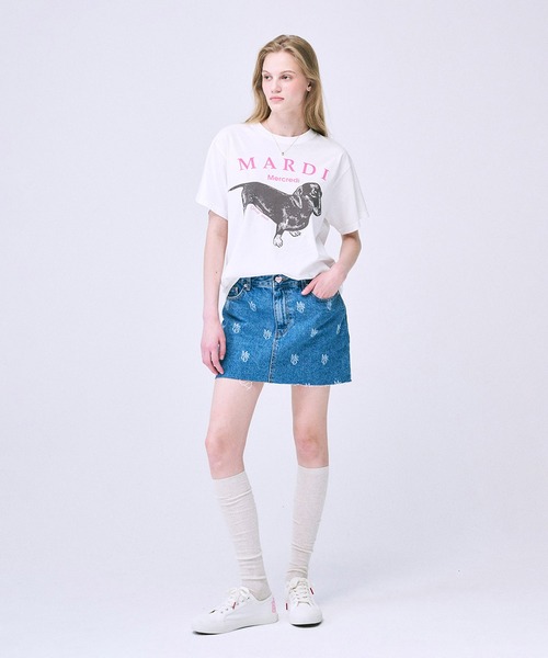 tシャツ TSHIRT DDANJI レディース Mardi Mercredi tシャツ TSHIRT DDANJI レディース メンズ