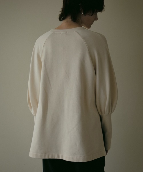 MANOF（マノフ） トレーナー スウェット PUFF SLEEVE CUT TOPS