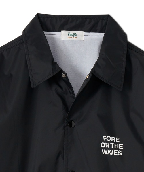 Pacific Golf Club コーチジャケット　SIZE：M グレー パシフィックゴルフクラブ コーチジャケット【カップ&サーファー