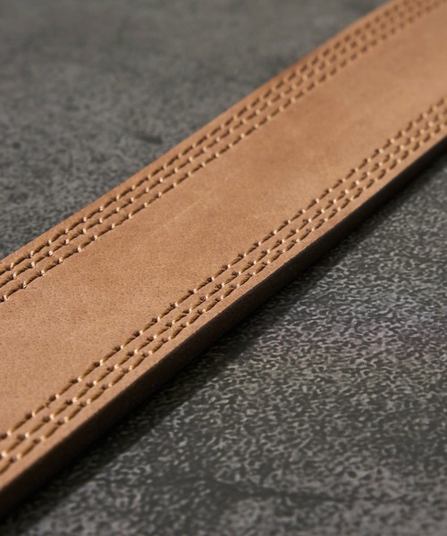 Carhartt ベルト Leather Triple Stitch Belt メンズ レディース