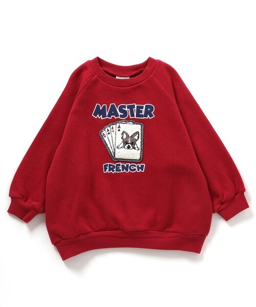 BREEZE（ブリーズ） トレーナー 裏起毛あったかサガラワッペン