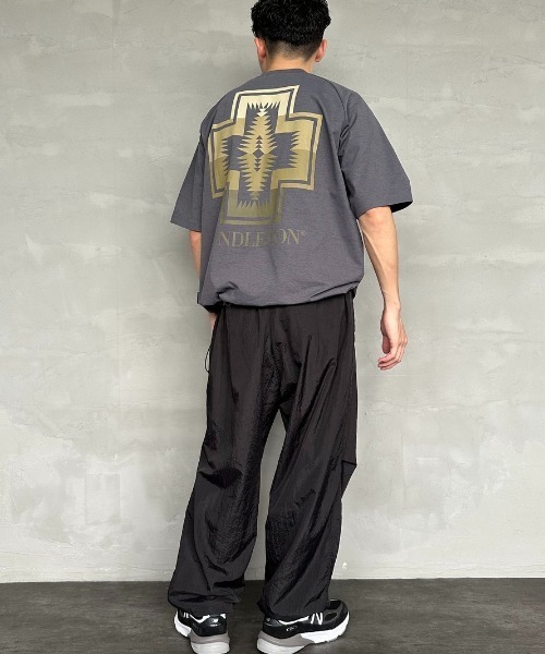 PENDLETON（ペンドルトン） tシャツ 別注 ドローコード付き ネイティブ