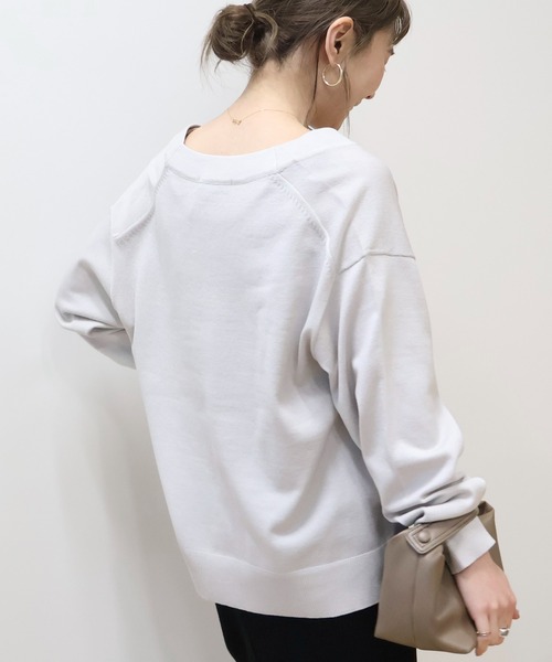 AMERICAN HOLIC カーディガン Vネックニットカーディガン