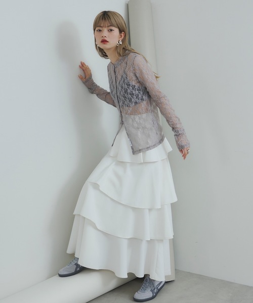 アイレット　レースニット　Tシャツ　ブラック　新品　タグ付　バレエ　ヨガ アイレット レースニット Tシャツ ブラック 新品 タグ付 バレエ