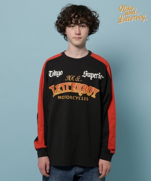 niko and…（ニコアンド） tシャツ 「LETTERBOY(レターボーイ)」コラボ