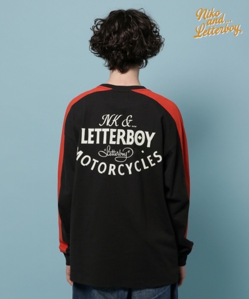 niko and…（ニコアンド） tシャツ 「LETTERBOY(レターボーイ)」コラボ