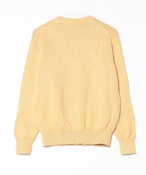 「UNITED ARROWS」 長袖ニット S イエロー メンズ