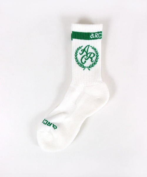 archivio（アルチビオ） 靴下 「LADIES」エンブレム風ロゴソックス