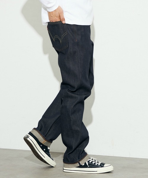 ジーンズ EDWIN エドウィン 505ZX ルーズストレート リジッド デニムパンツ ジーンズ セルビッジ ヴィンテージ 日本製 メンズ | EDWIN | 07