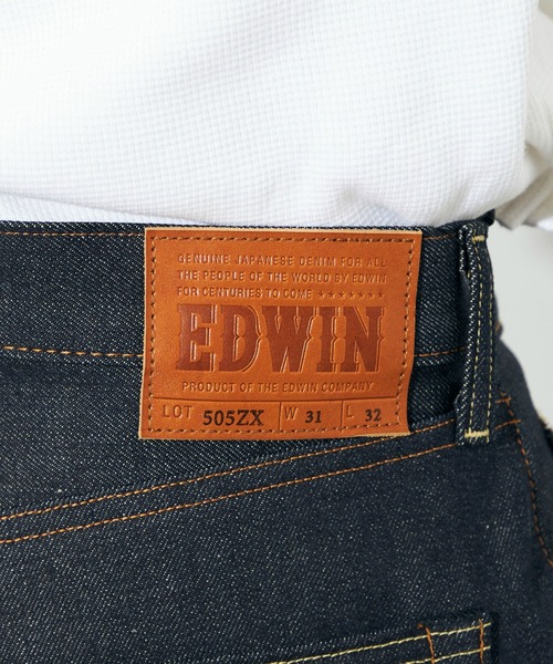 ジーンズ EDWIN エドウィン 505ZX ルーズストレート リジッド デニムパンツ ジーンズ セルビッジ ヴィンテージ 日本製 メンズ | EDWIN | 12