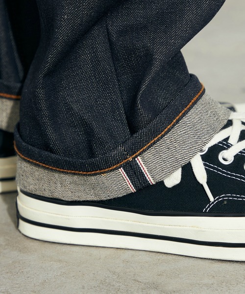 ジーンズ EDWIN エドウィン 505ZX ルーズストレート リジッド デニムパンツ ジーンズ セルビッジ ヴィンテージ 日本製 メンズ | EDWIN | 13