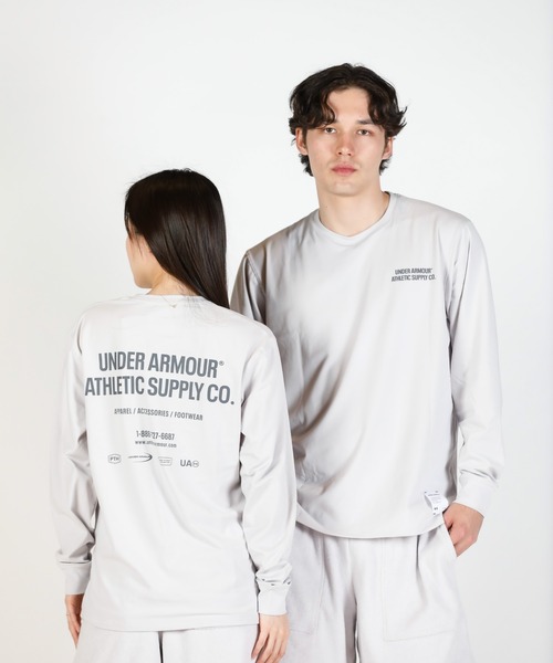 UNDER ARMOUR tシャツ UAモチベート バック グラフィック ロング