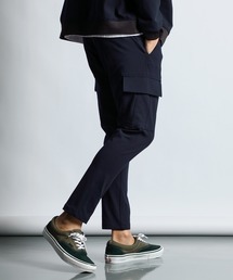 【新品】The Duffer ブラック　スレンダーカーゴパンツ The DUFFER of ST.GEORGE カーゴパンツ 「360° THE CIRCLE