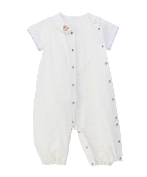 MIKIHOUSE 半袖ロンパース 2点セット MIKI HOUSE（ミキハウス） ベビー服 ロンパース 半袖ツーウェイミニ