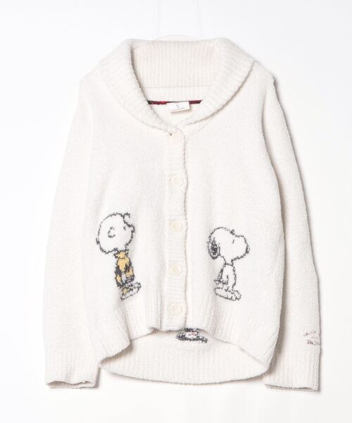 PEANUTS コラボ GELATO PIQUE カーディガン gelato pique 「gelato pique」 ニットカーディガン「PEANUTS