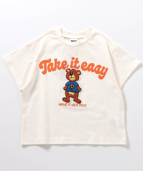 BREEZE（ブリーズ） tシャツ 「ジュニア対応」アニマルカレッジ半袖T