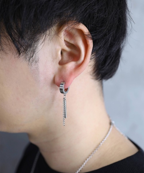 ayk様　ピアス2点 ALL ABOUT BASICS ダイヤモンド トグルチェーン ピアス