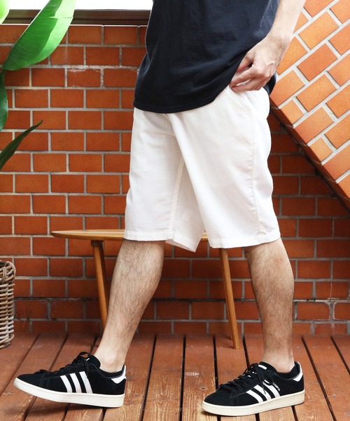 8 パンツ リネンショートパンツ メンズ レディース : ZOZOTOWN Yahoo