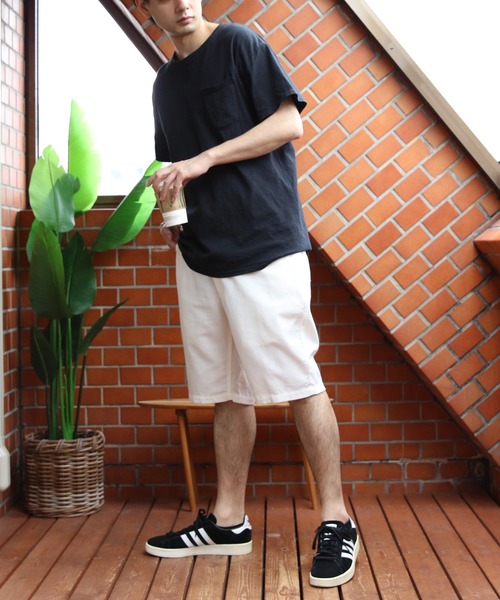 8 パンツ リネンショートパンツ メンズ レディース : ZOZOTOWN Yahoo