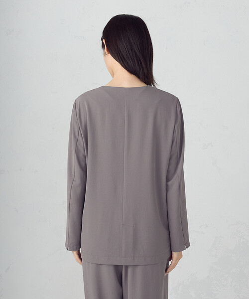 COMME CA ISM（コムサイズム） ジャケット ノーカラージャケット 「UV