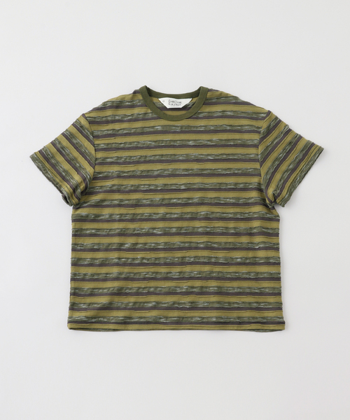 BRAIN DEAD（ブレインデッド） tシャツ CASEY STRIPED T メンズ