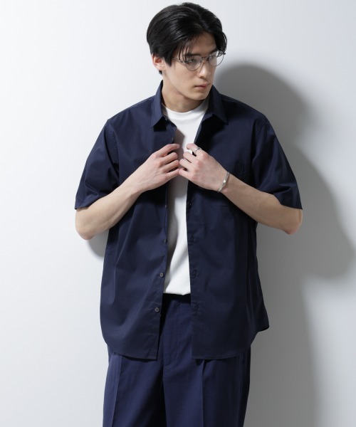 NANO universe（ナノ・ユニバース） シャツ 「ICE FLOW LINEN