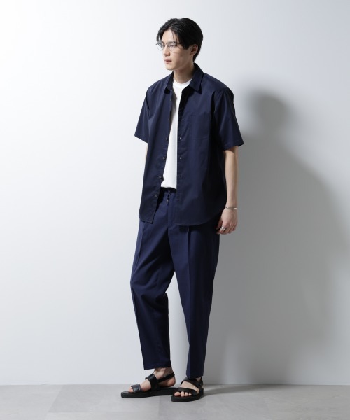 NANO universe（ナノ・ユニバース） シャツ 「ICE FLOW LINEN