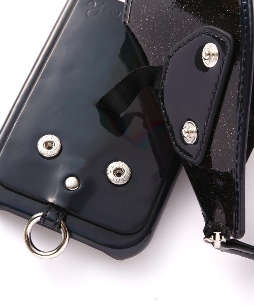 ★美品★ajew iPhone16 / black 【PVC heart】 ajew スマホケース ajew/エジュー/PVC heart/i Phone16_16Pro