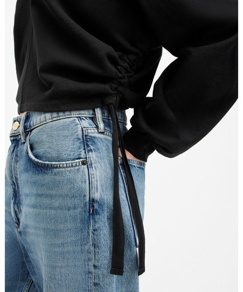 「ALLSAINTS」 スウェットカットソー X-SMALL ブラック レディース