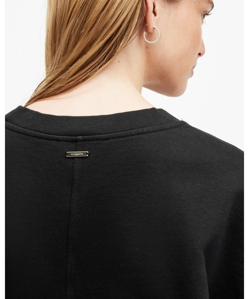 「ALLSAINTS」 スウェットカットソー X-SMALL ブラック レディース