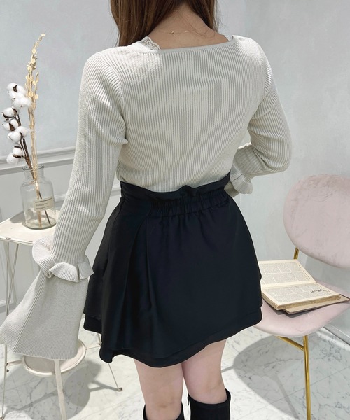「apres jour」 長袖ニット X-LARGE ライトグレー レディース_画像5