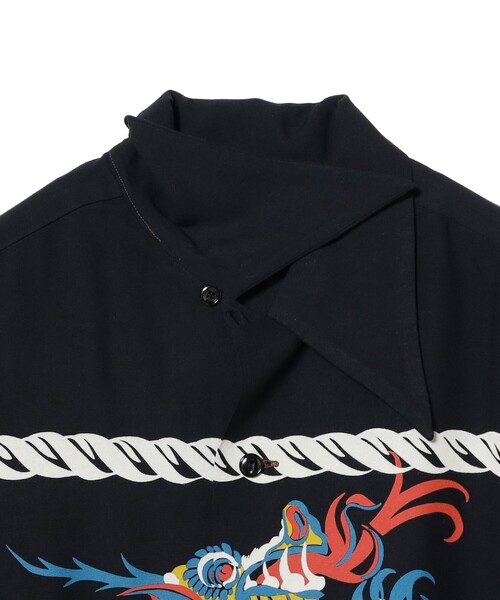 アロハシャツ ブラウス シャツ SUN SURF / DRAGON LONG SLEEVE レディースの画像