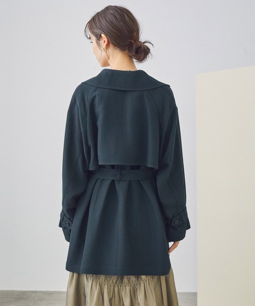 「ROPE'」 トレンチコート 38 ベージュ レディース