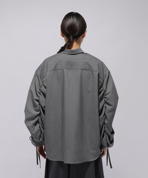 HARE 「HARE」 長袖ブラウス FREE ブルーグリーン レディース