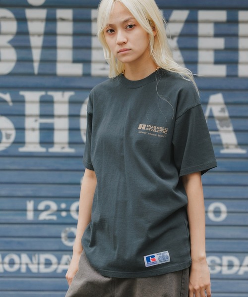 YALE RUSSELL ATHLETIC パープル Tシャツ Fサイズ YALE RUSSELL ATHLETIC パープル Tシャツ Fサイズ - メルカリ