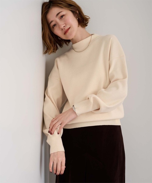ur's（ユアーズ） ニット セーター チクチクしないボトルネックニット