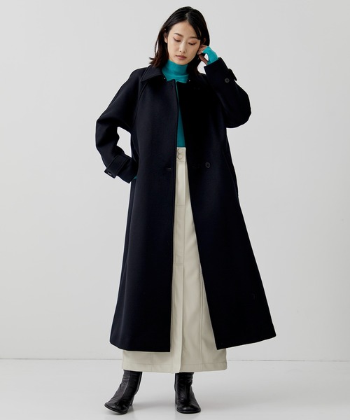 「CITY」 コート 1 ブラウン レディース_画像4