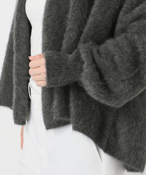 新品未使用タグ付き今期Noble FOX/Caファーニットカーディガン FOX/Caファーニットカーディガン（カーディガン）｜NOBLE（ノーブル