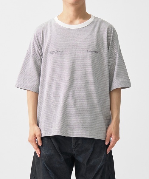 SHINYAKOZUKA（シンヤコヅカ） tシャツ 別注 ORDINARY FA TEE BORDER