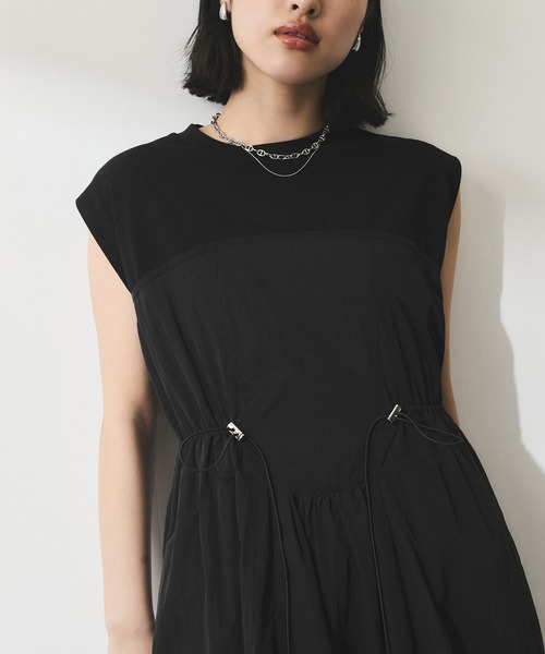 ADAM ET ROPÉ FEMME ベアレイヤードワンピース ADAM ET ROPE' ワンピース 「WEB限定」・「定番」ベアレイヤード